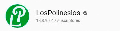 Imagen de perfil Los Polinesios, 18,870,017 suscriptores