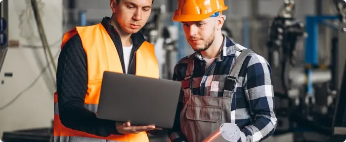 Empresa industrial con servicios Business to business 