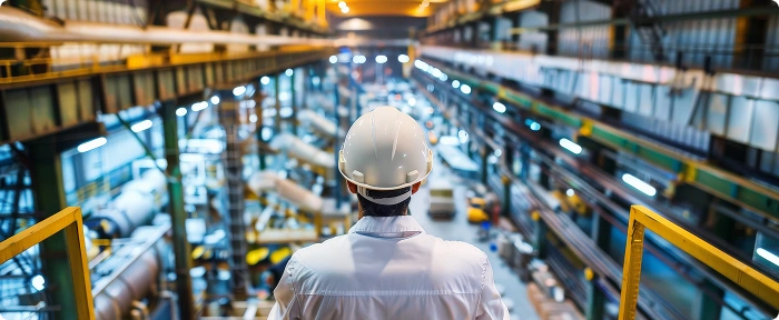 Planta de producción industrial