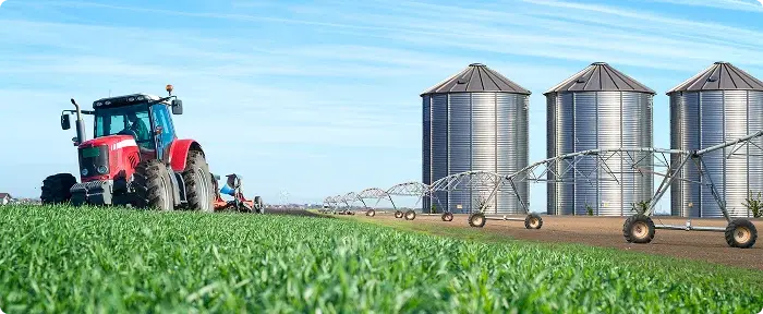 Foto del sector agrícola en la industria