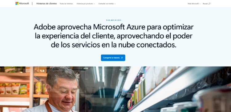 Ejemplo de marketing de contenidos B2B