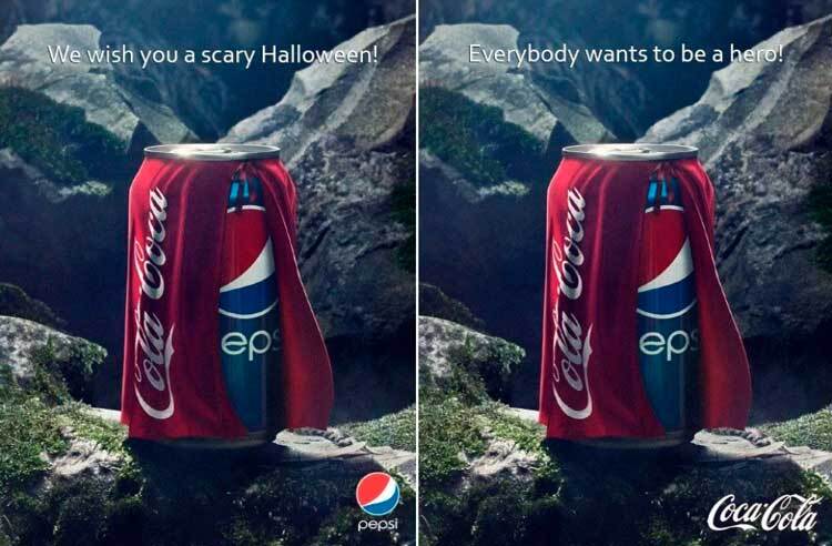 Anuncio publicitario Pepsi vs. Coca-Cola
