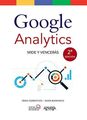 Portada de libro Google analytics mide y vencerás 