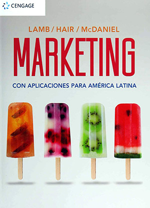 Portada de libro Marketing con aplicaciones para América Latina - Charles Lamb