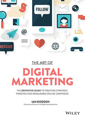 Portada de libro the art of digital marketing